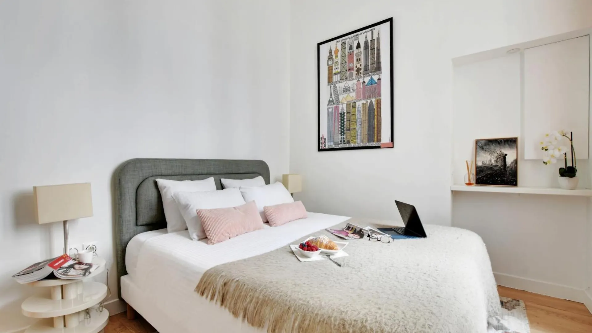 Luxury Paris, Paisible, 2 Chambres, Toute Commodites Francie
