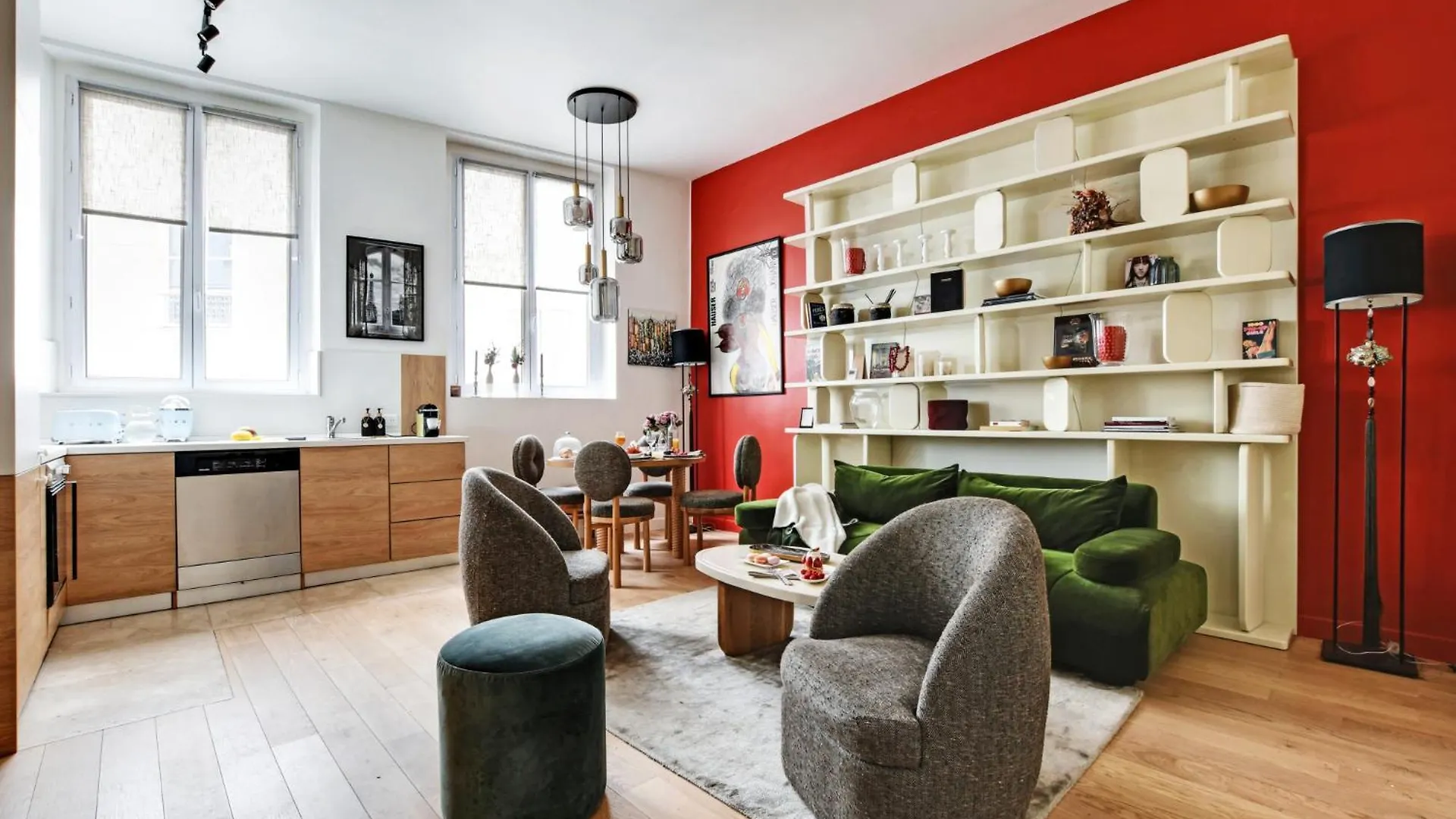 Luxury Paris, Paisible, 2 Chambres, Toute Commodites